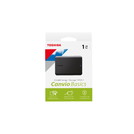 Disque Dur Externe USB 3.2 Toshiba Canvio Basics 2 To - Noir · Smarty Paris